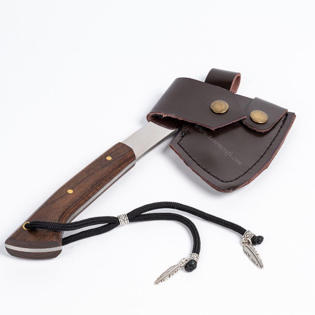 Kamp Baltası Paslanmaz Çelik Ceviz Sap 25 CM