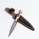 Geyik Boynuzu Sap Çerkez Model 20 CM