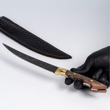 Baba Model Damascus Celik 34 Cm