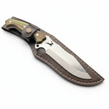 Zebrano Saplı Geyik Motifli Avcı Model 26,5 CM