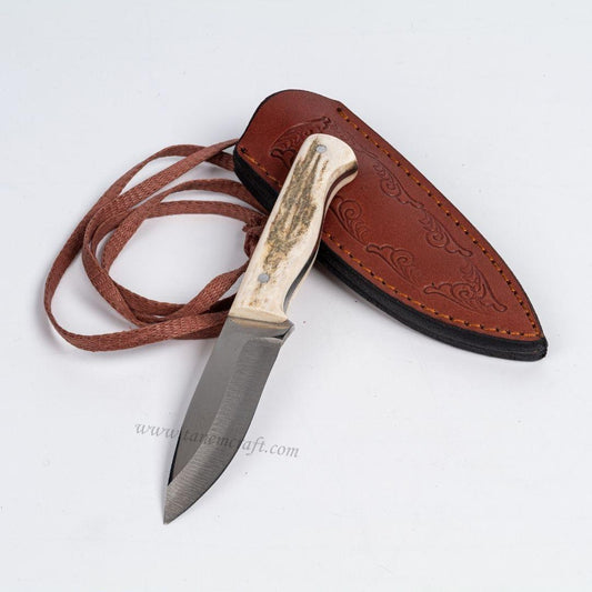 Kolye Model 10 Cm Geyik Boynuz Sap - Tanem Craft