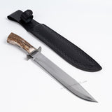 Geyik Boynuzu Saplı Kasatura Biçaği - Tanem Craft