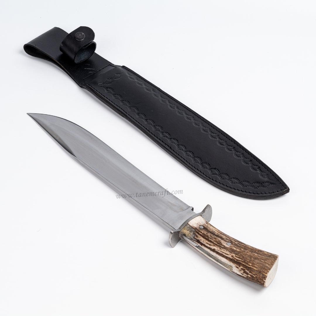 Geyik Boynuzu Saplı Kasatura Biçaği - Tanem Craft