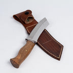 tanem craft tırtıklı satır kamp bıçağı