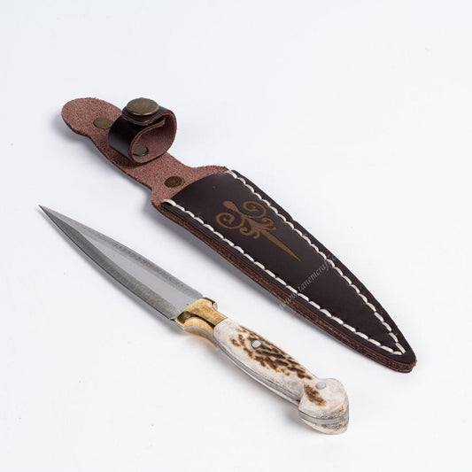 Geyik Boynuzu Sap Çerkez Model 20 CM