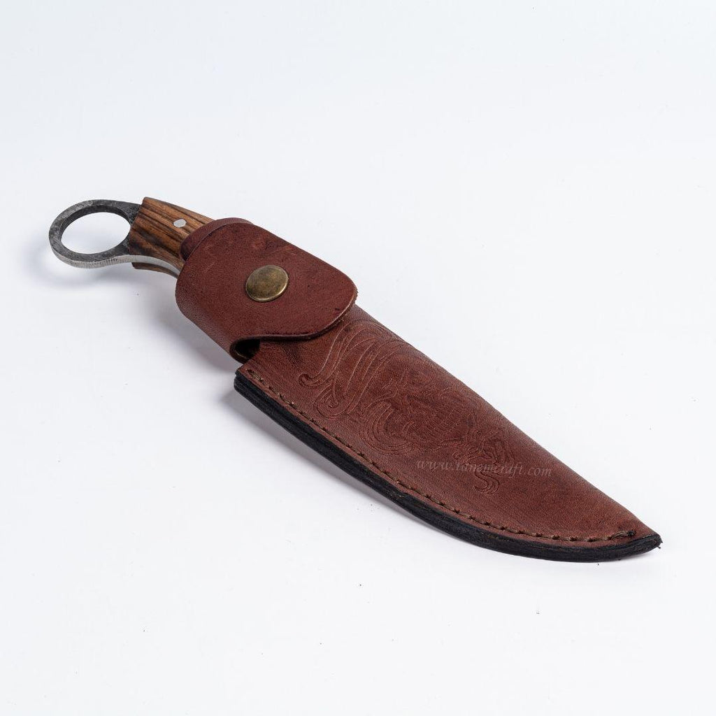 Ceviz Saplı Karambit 25 CM
