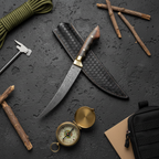 Baba Model Damascus Celik 34 Cm