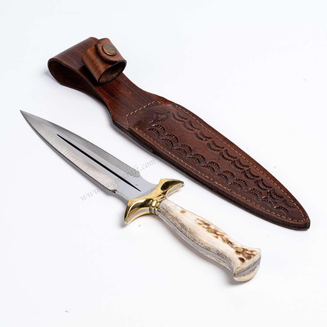 Geyik Boynuzu Sap Çerkez Model 30 CM