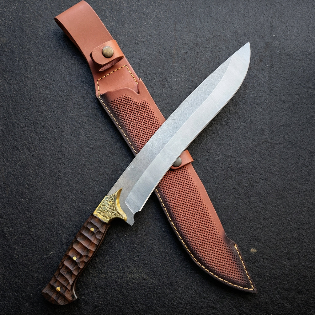 44 cm Ceviz Saplı Yatağan Palası – 4116 Çelik