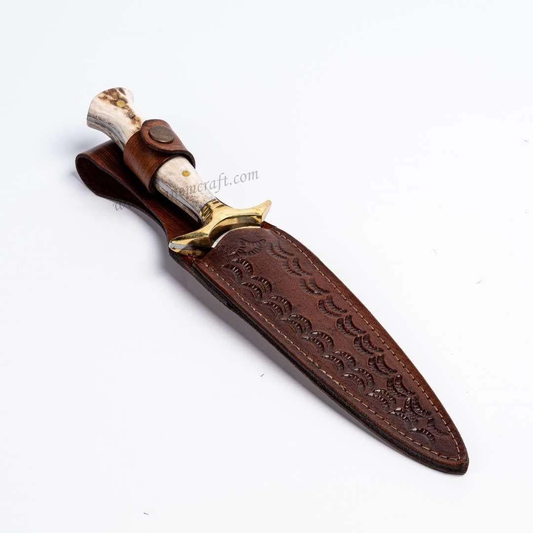 Geyik Boynuzu Sap Çerkez Model 30 CM