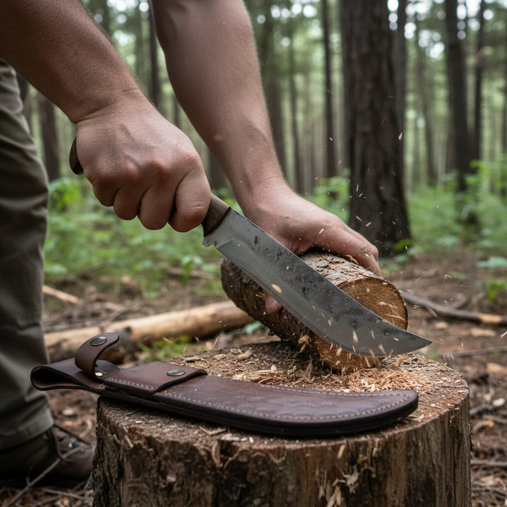 34 cm Dövme Çelik Hizmet Bicagi