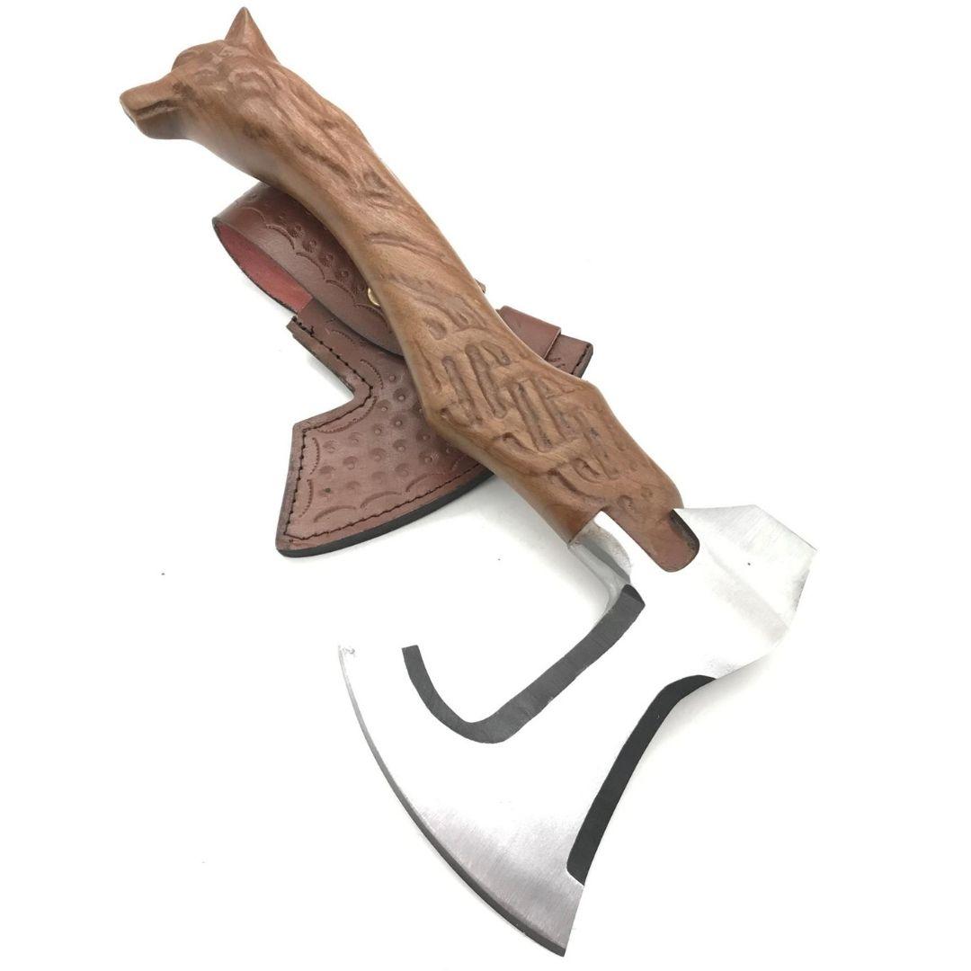 kurt Başlı Kamp Baltası 35 CM