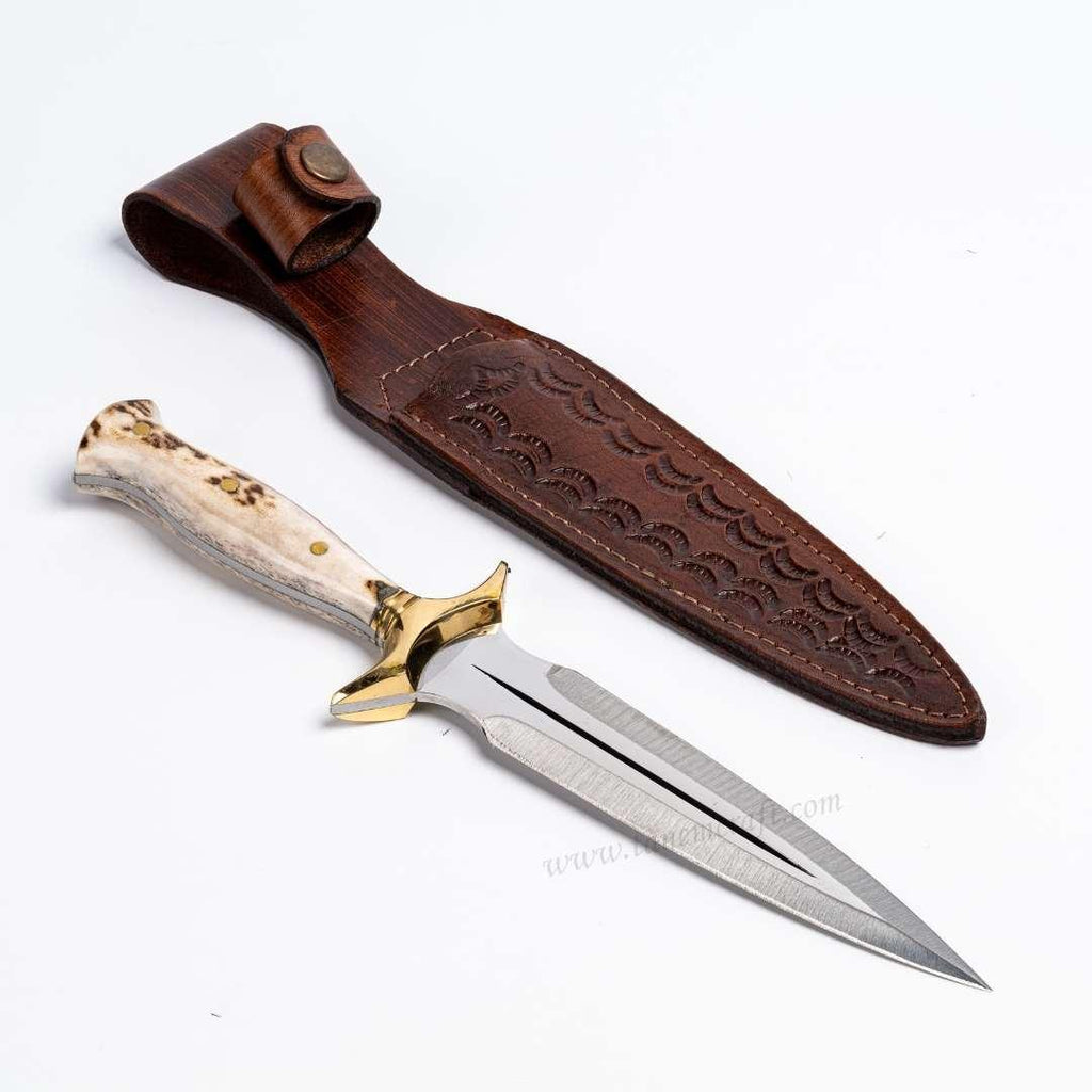 Geyik Boynuzu Sap Çerkez Model 30 CM