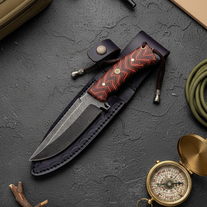 D2 Çelik Micarta Saplı Model 26 CM