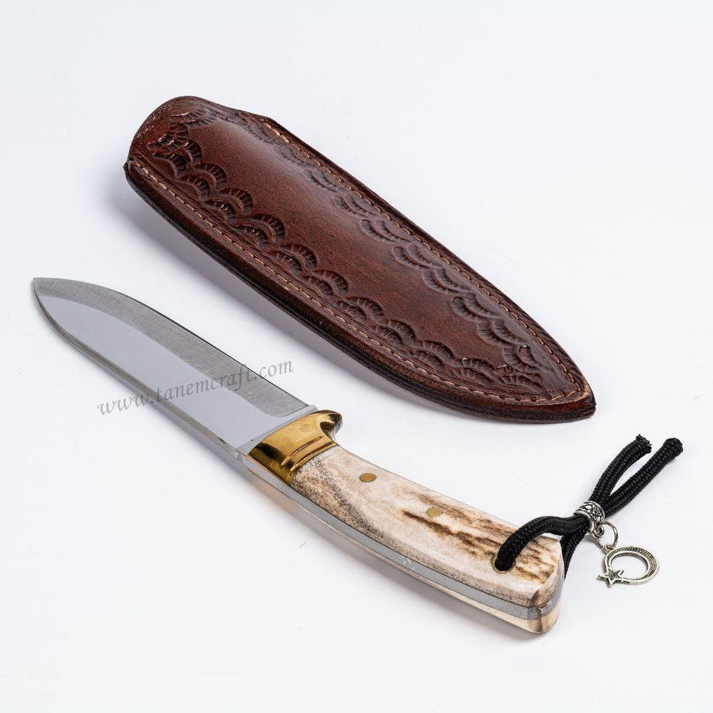 Geyik Boynuz Saplı Model 22 CM - Tanem Craft