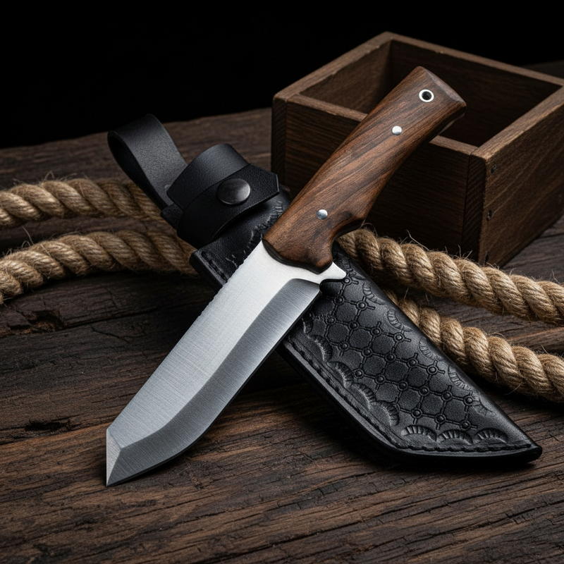 tanto satır model 26 cm kamp bıçağı