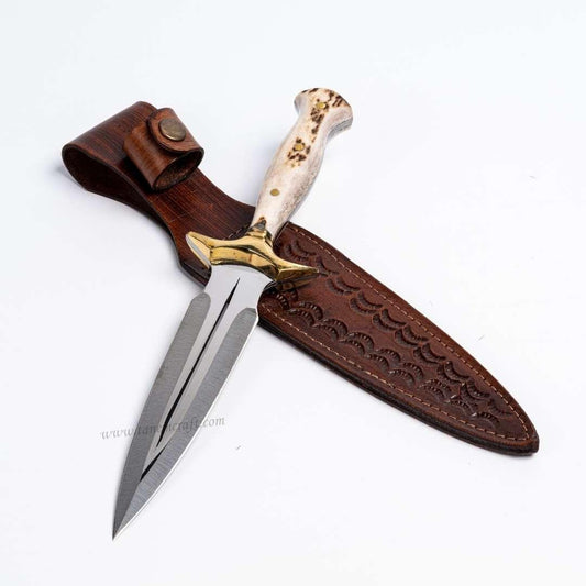 Geyik Boynuzu Sap Çerkez Model 30 CM