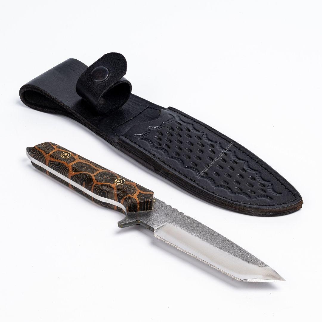 N690 Çelik G.Carta Sap Tanto Model 24 CM