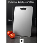 Hijyenik Paslanmaz Çelik Kesme Tahtası™