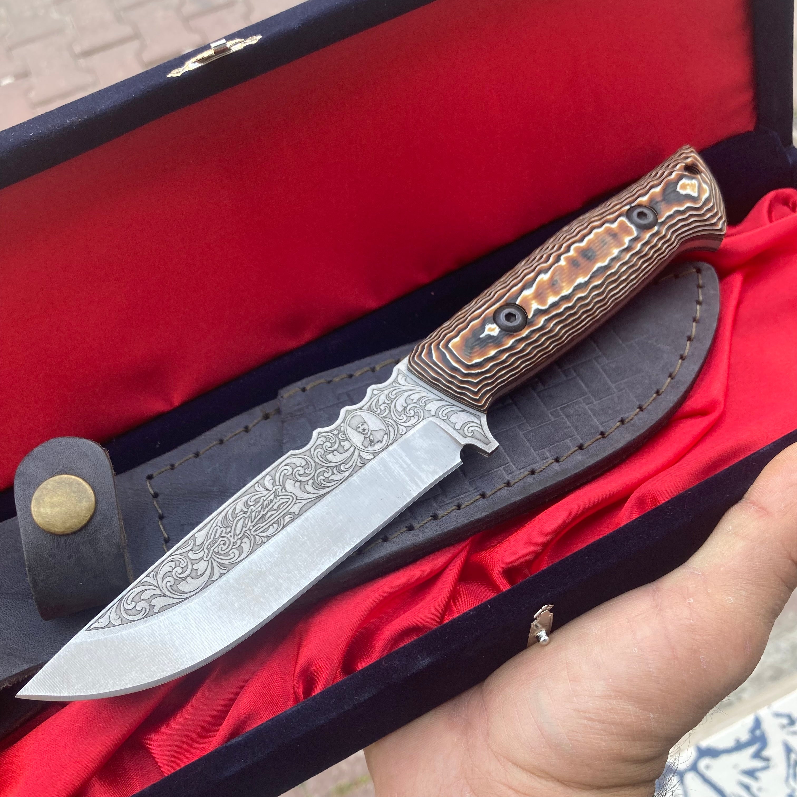 Atatürk İmzalı Gravür İşlemeli Model 25 CM
