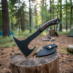 Kamp Baltasi Karbon Çelik Ceviz Sap 32 CM