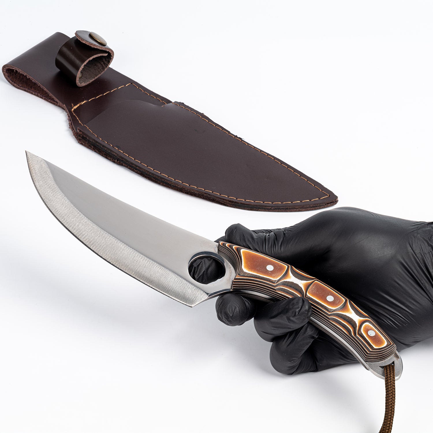 4034 Çelik Kamp Bıçağı – Verzalit Saplı 27 cm Viking Şef Bıçağı