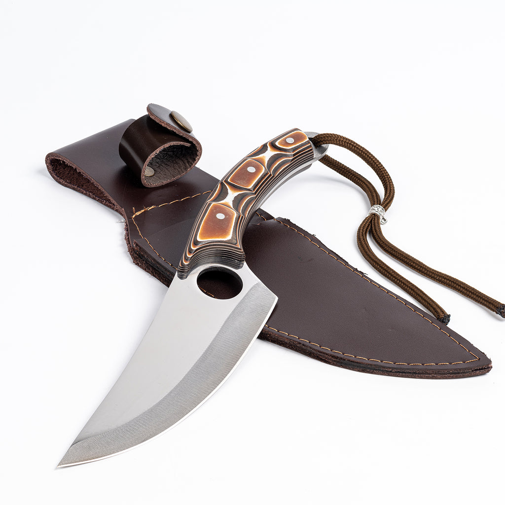 4034 Çelik Kamp Bıçağı – Verzalit Saplı 27 cm Viking Şef Bıçağı