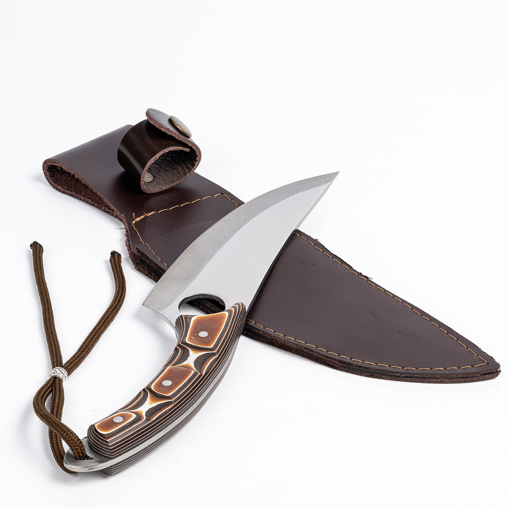 4034 Çelik Kamp Bıçağı – Verzalit Saplı 27 cm Viking Şef Bıçağı