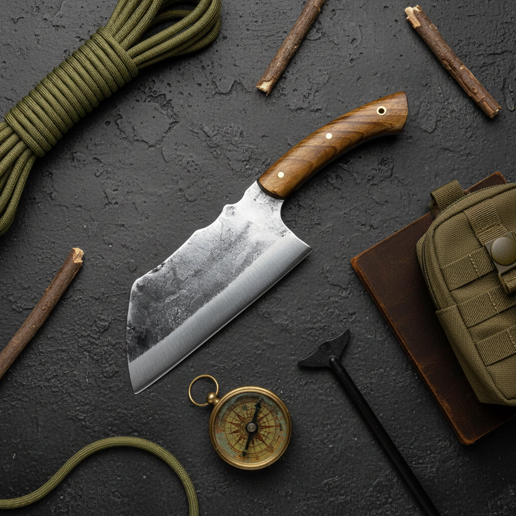 Almazan Model 26 Cm Dövme Çelik Ceviz Sap