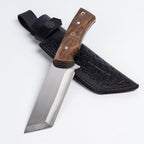 26 cm outdoor kamp bıçağı deri kılıflı