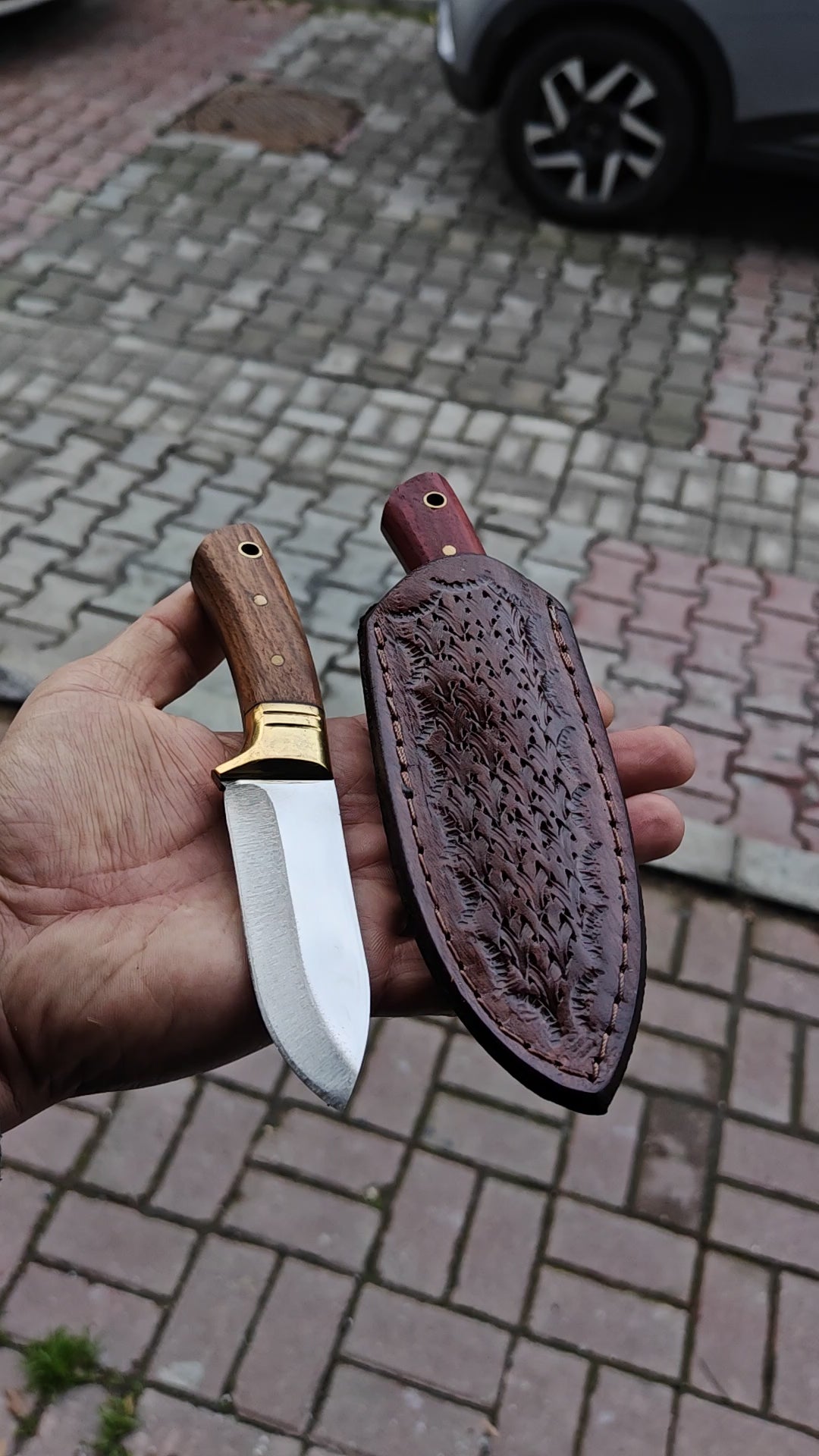 Ceviz Saplı Bushcraft Model 17 CM