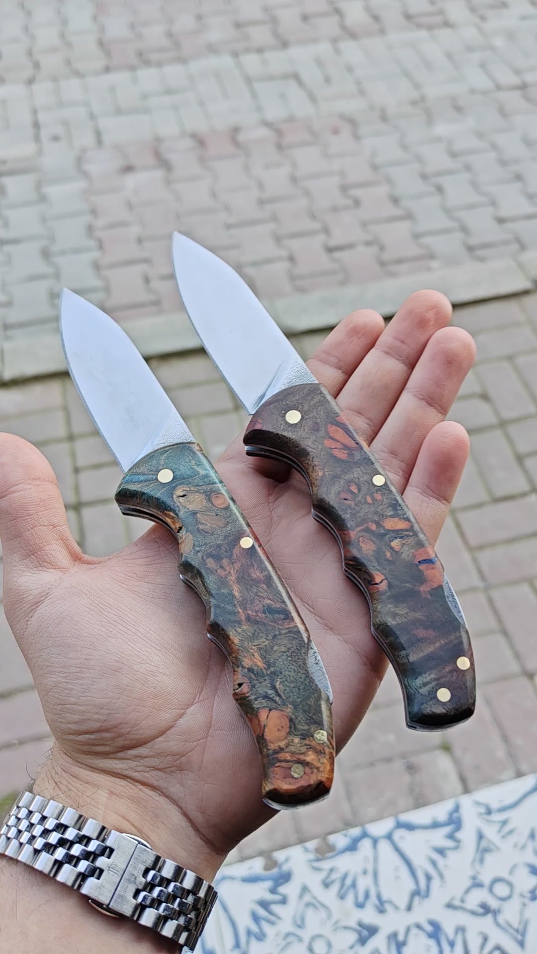 N690 Çelik Stabilize Sap Katlanır Model - 19.5 Cm