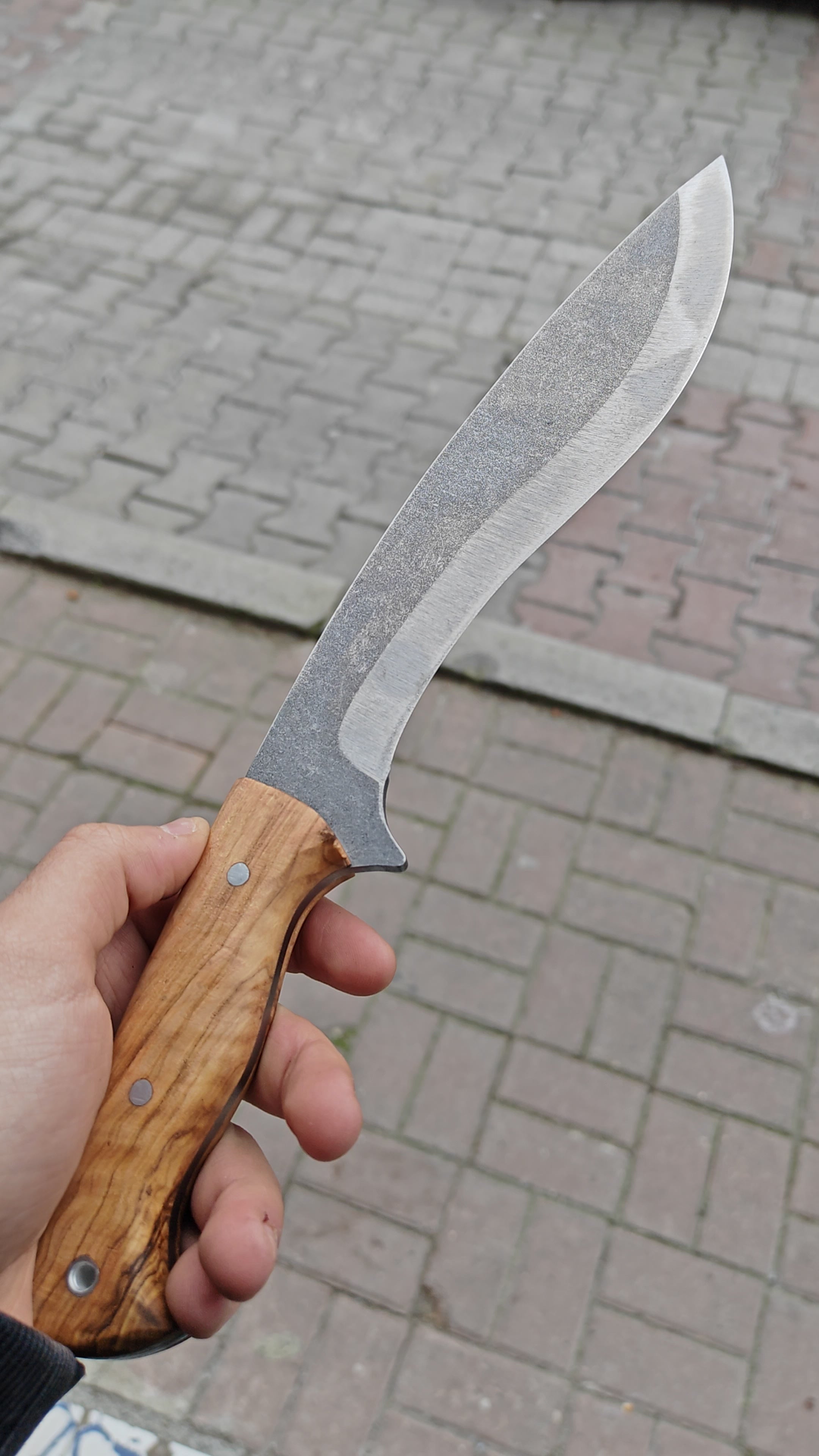 Kukri Model Zeytin Saplı 33 CM
