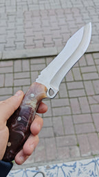 4116 Çelik Epoksi Sapli 25 CM Kamp Bıçağı Kamp Bıçağı