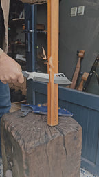 Kompakt Sap 30 CM Yatay ve Dikey Konumlu Hakiki Deri Kılıflı Outdoor Av ve Kamp Bıçağı