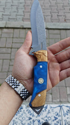 25 CM Hibrit Saplı El Yapımı Outdoor Av Bıçağı