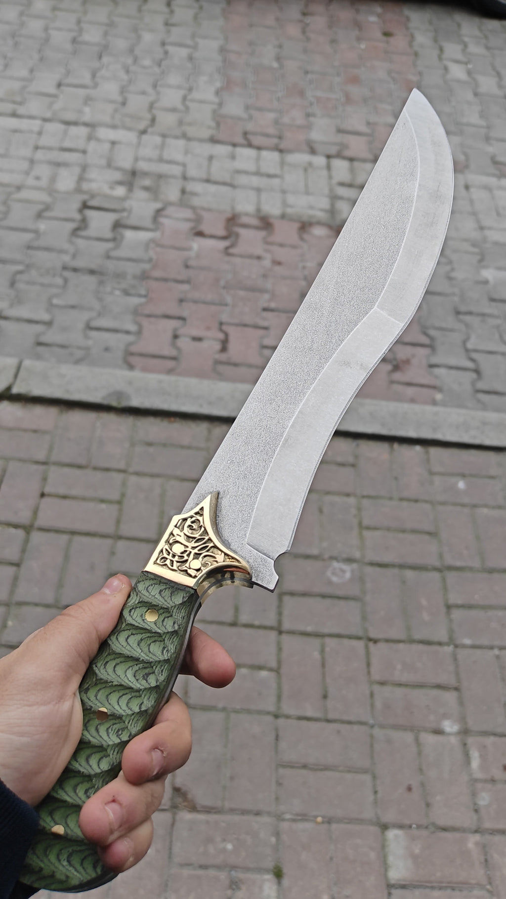 Endüstriyel Saplı 47 Cm Outdoor Kamp ve Orman Bıçağı