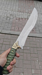 Endüstriyel Saplı 47 Cm Outdoor Kamp ve Orman Bıçağı