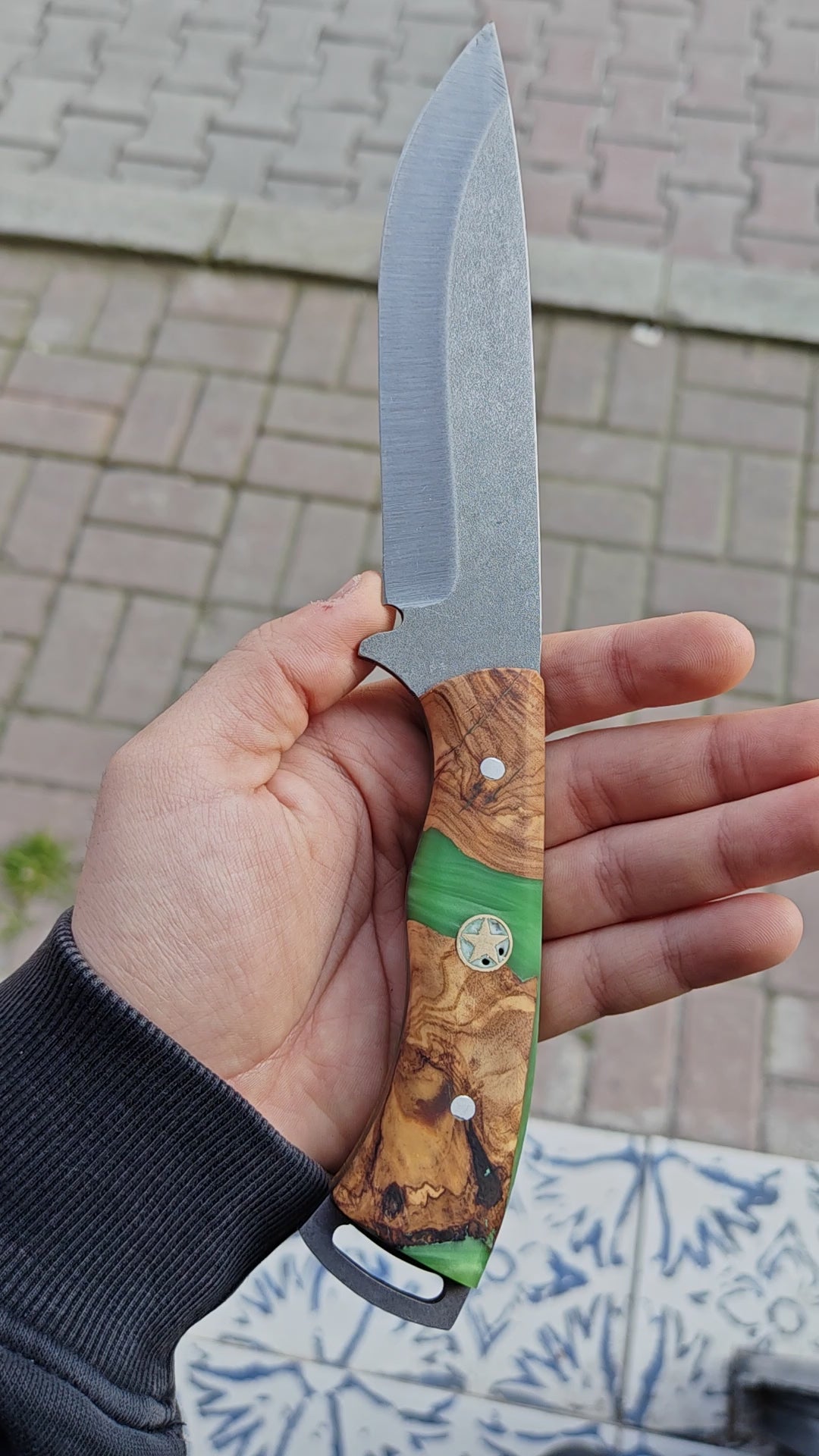4116 Çelik Hibrit Sap - 26 CM Outdoor Av Bıçağı
