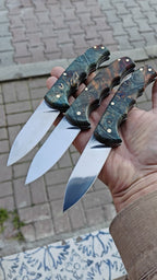 N690 Çelik Stabilize Sap Katlanır Model - 19.5 Cm