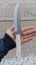 Geyik Boynuzu Sap Ay Yıldız 30.5 CM Outdoor Av Bıçağı