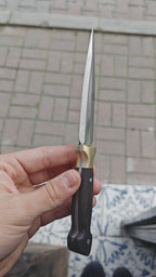 Ağaç Sap Çerkes Model 20 CM Kamp Bıçağı