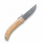 N690 Çelik Katlanır Model Vervalit Sap - 18.5 CM Kahve