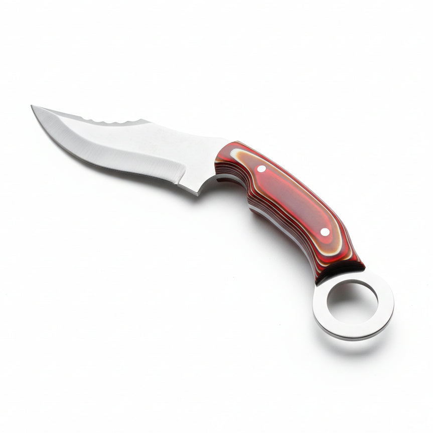 23 CM Karambit Model Verzalit Saplı Outdoor Bıçak
