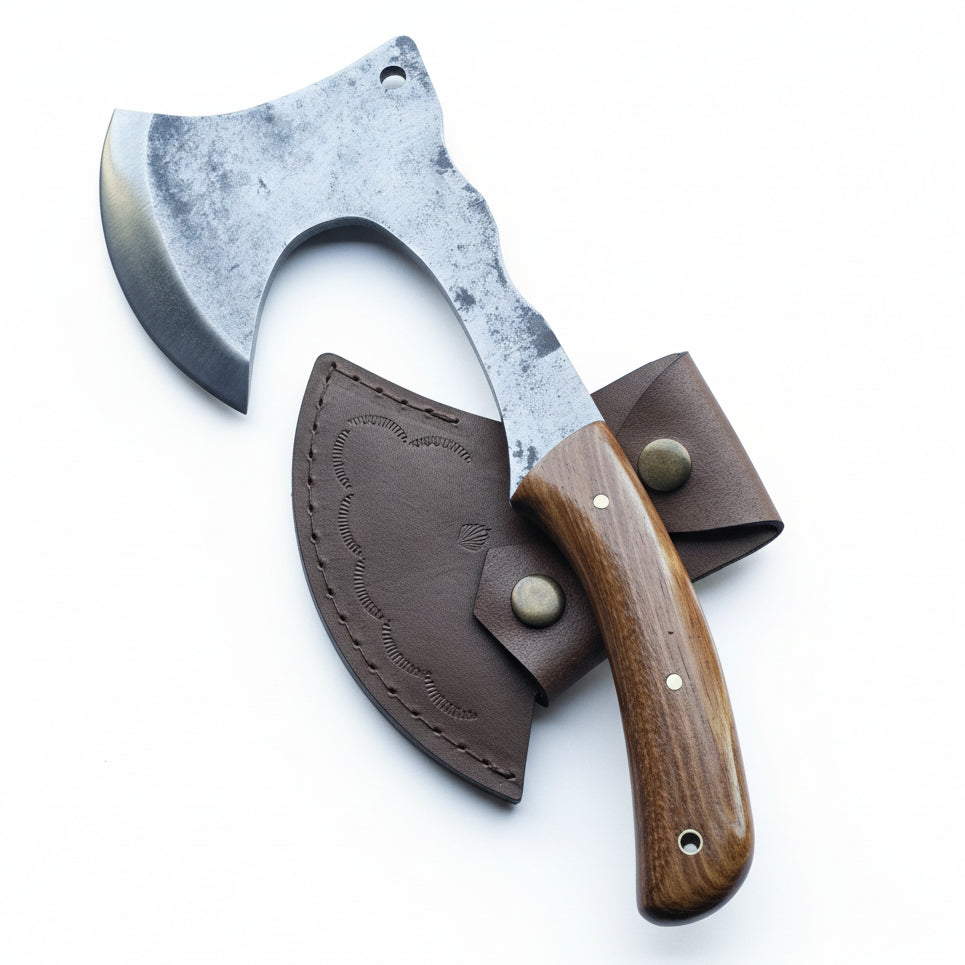 Dövme Karbon Çelik 26 CM Outdoor Kamp Baltası