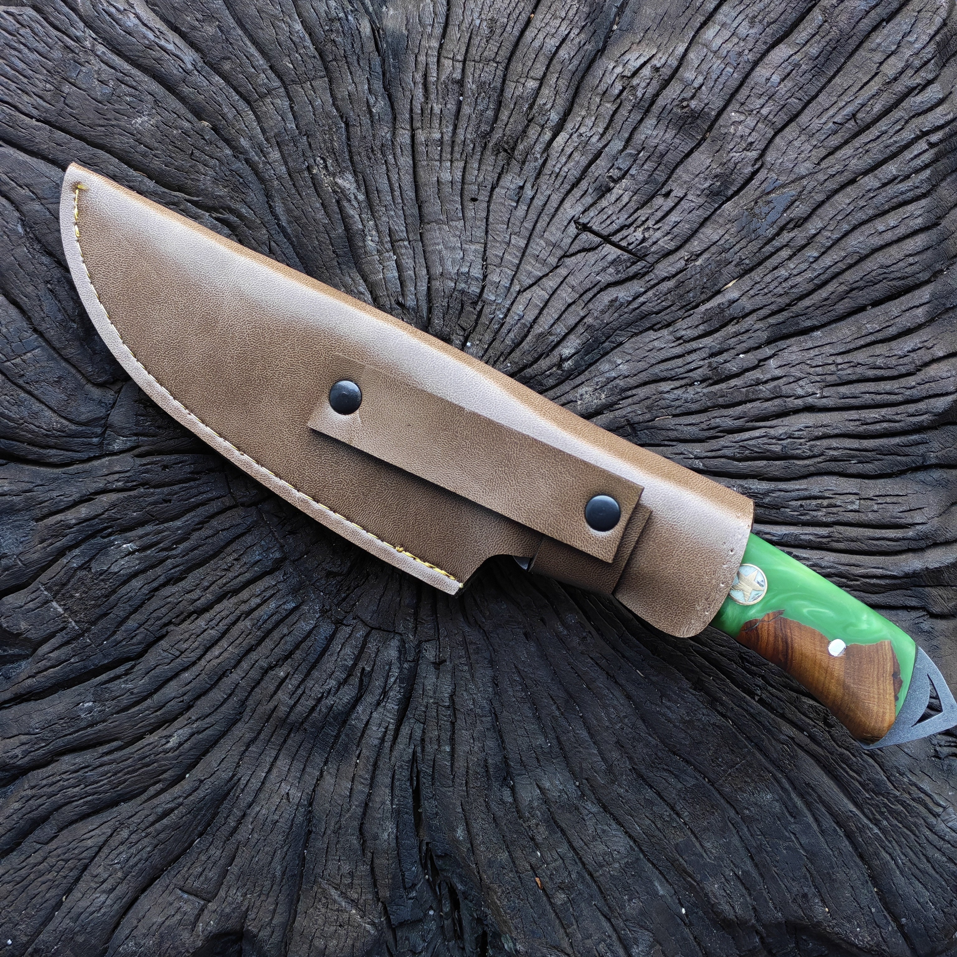 Bushcraft 25 Cm Hibrit Saplı Outdoor Av Bıçağı
