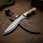 Kukri Model Geyik Boynuzu Saplı 33 CM