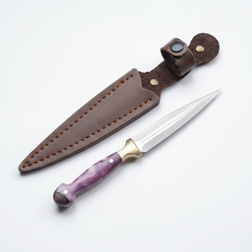 Hibrit Sap Çerkes Model 20 CM Kamp Bıçağı