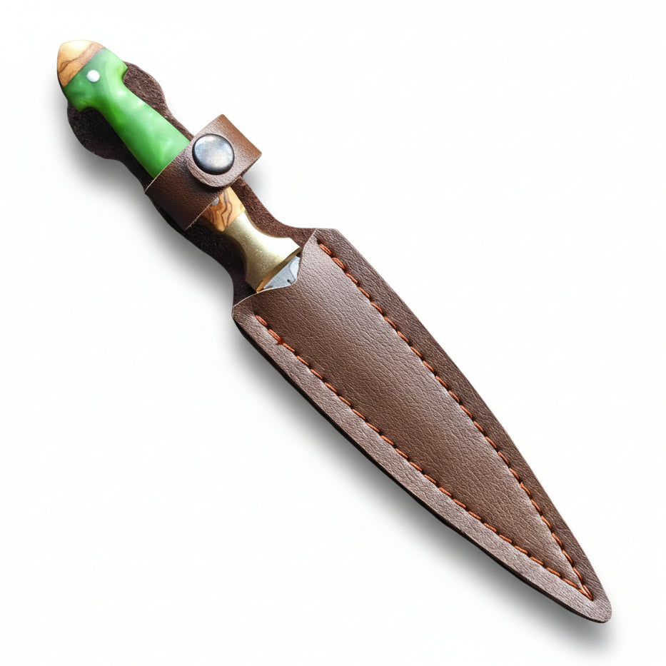 Hibrit Sap Çerkes Model 20 CM Kamp Bıçağı