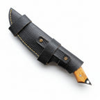 4034 Çelik Hibrit Sap Kamp Bıçağı – 25.5 cm Sarı Outdoor Bıçak